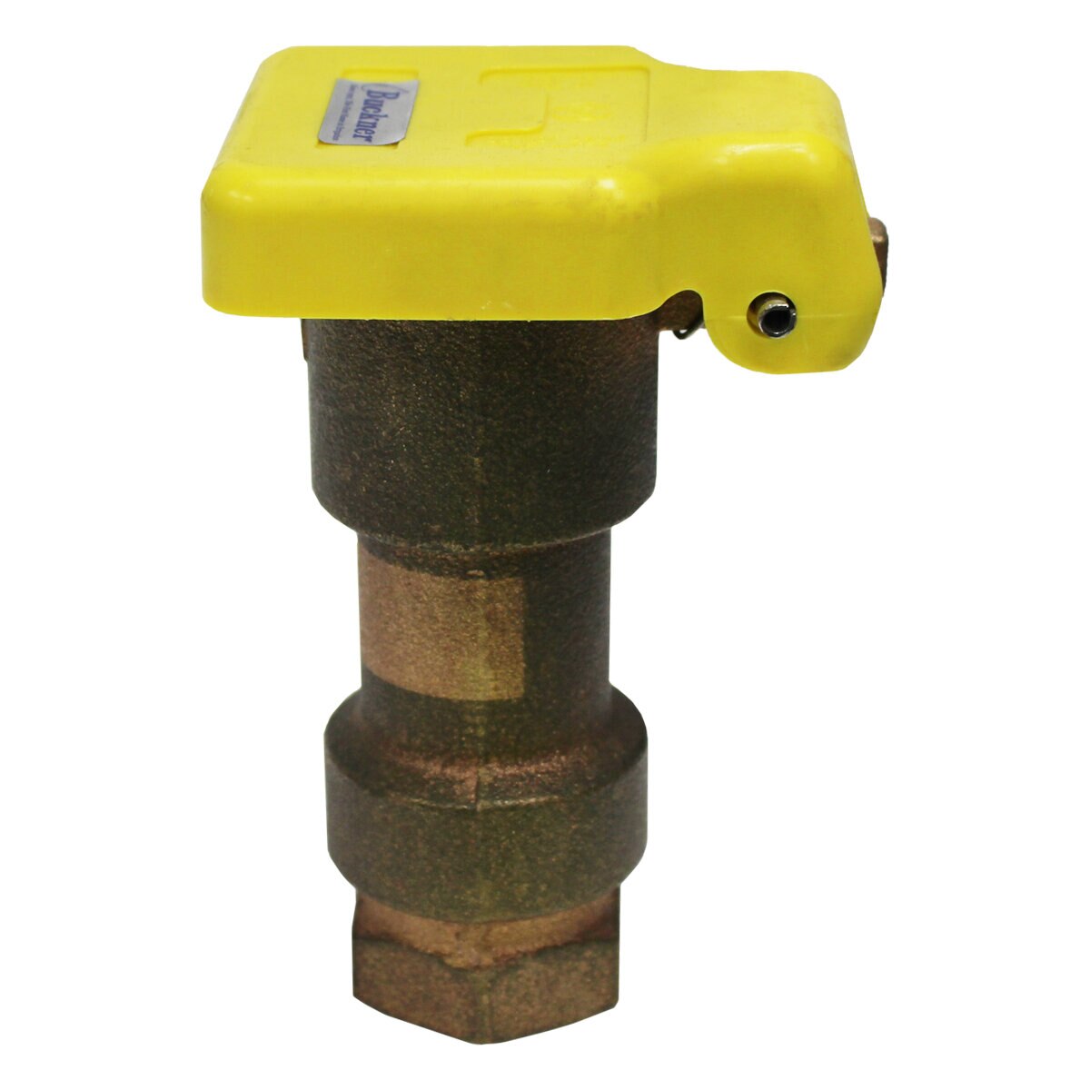 Buckner 1" NPT Double Slot Yellow Tuff Top Quick Valve