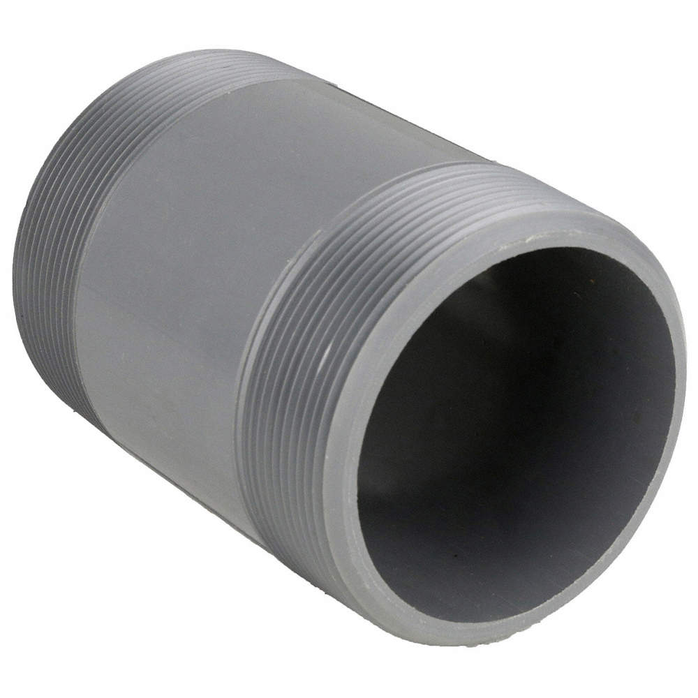 4" x 3" Sch 80 PVC Thr Nipple - Sprinklershop