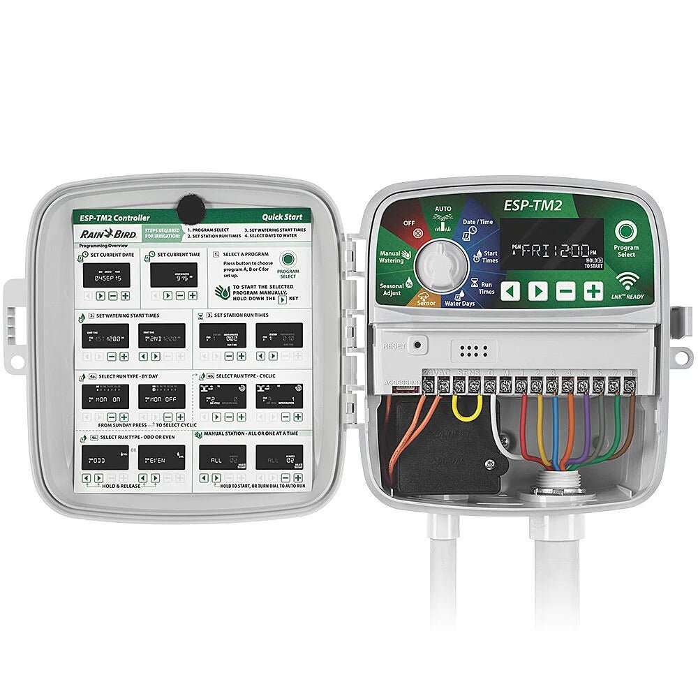 Rain Bird ESP - TM2 Indoor/Outdoor 120V Irrigation Controller (LNK WiFi - compatible) - Sprinklershop