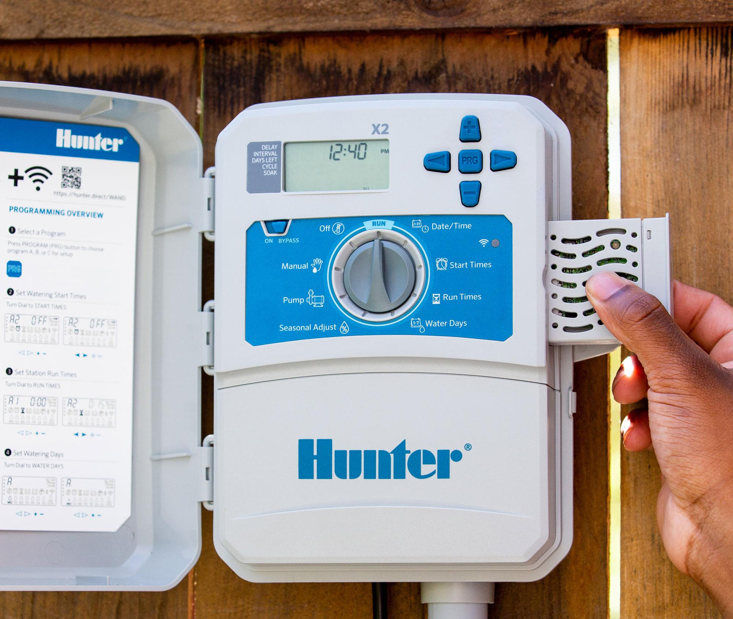 Hunter X2 Indoor/Outdoor WIFI Capable Irrigation Controller - Sprinklershop