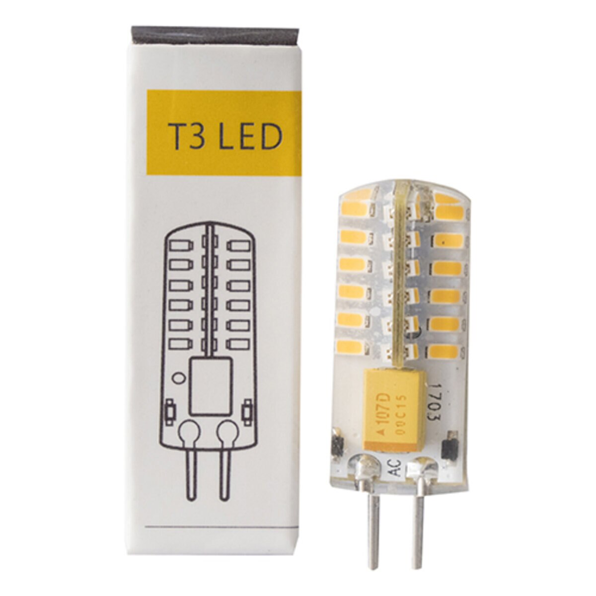 Pro-Trade G4 Bi-Pin Base 2.5W 180 Lumens 2700K T3 Bulb