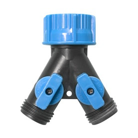 DIG 3/4″ Y Hose End Splitter With Valves