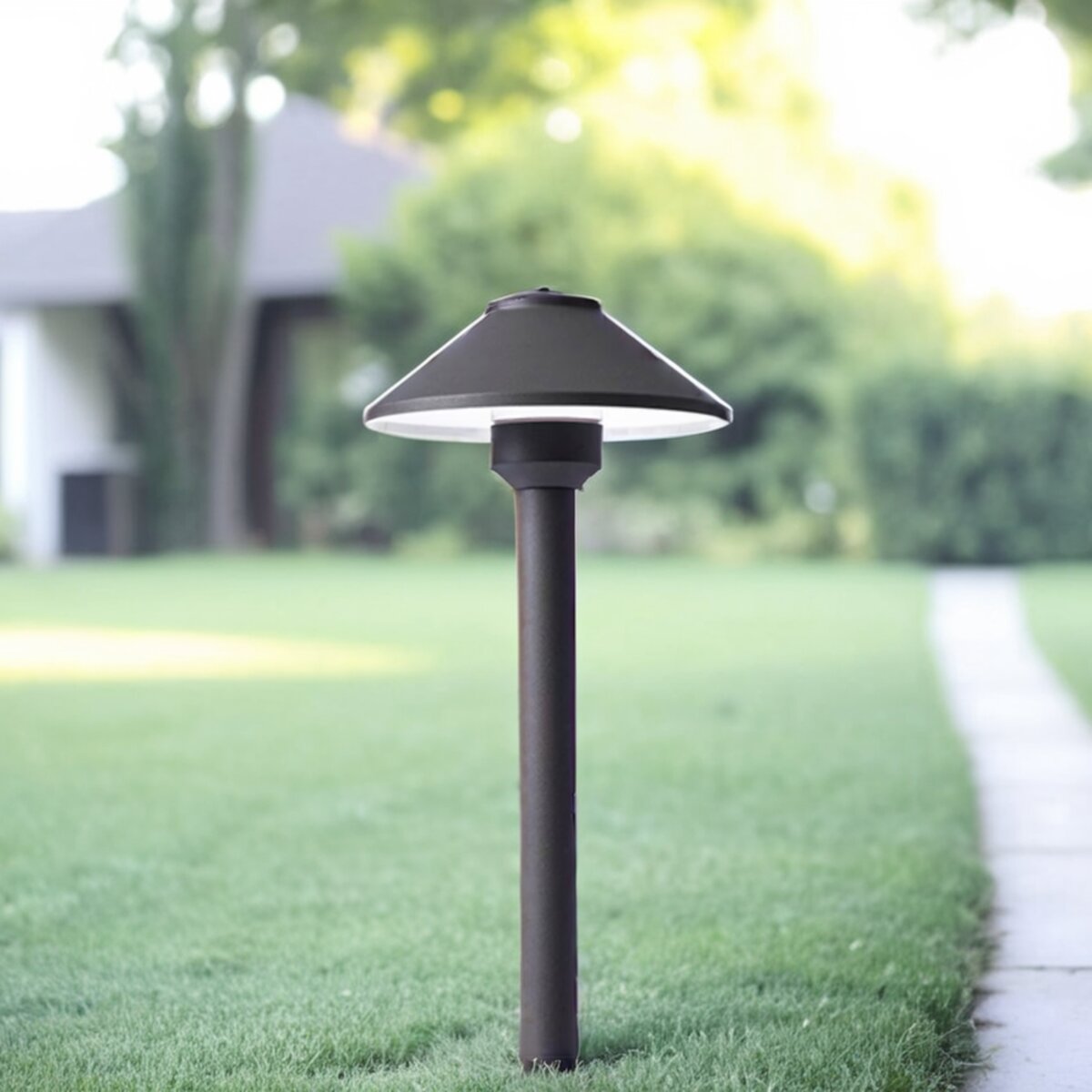 Pro-Trade PTH1 Path Light Aluminum Housing Black Finish w/ 180 Lumen 2.5W 2700K T3 LED